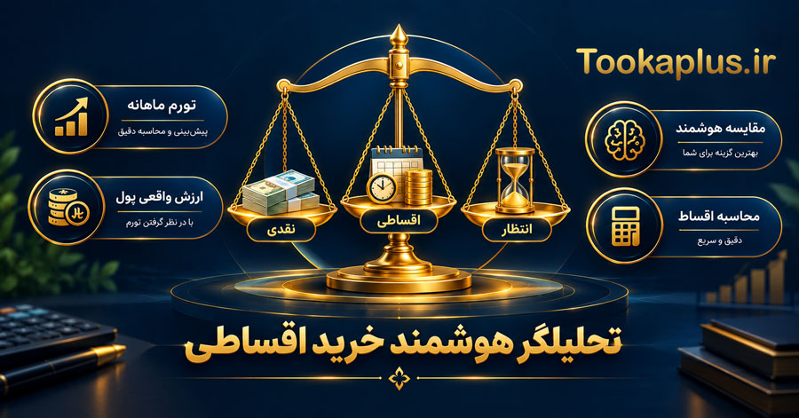 تحلیلگر هوشمند خرید اقساطی | نقد بخریم؟ اقساطی بخریم؟ صبر کنیم؟